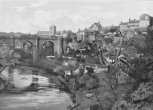 Knaresborough, from the Castle c1896. Artist: Poulton & Co