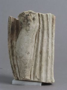 Knee Fragment, Coptic, 4th-7th century. Creator: Unknown