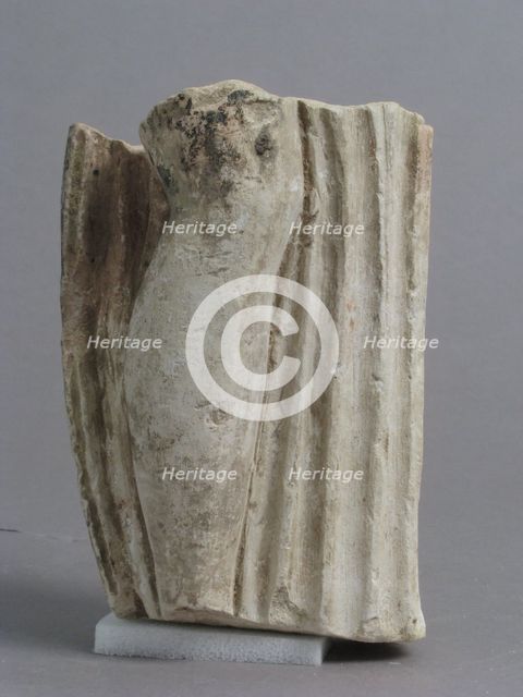Knee Fragment, Coptic, 4th-7th century. Creator: Unknown.