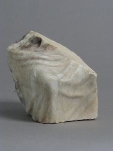 Knee Fragment, Coptic, 4th-7th century. Creator: Unknown