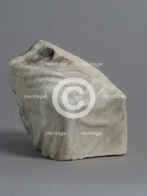 Knee Fragment, Coptic, 4th-7th century. Creator: Unknown.