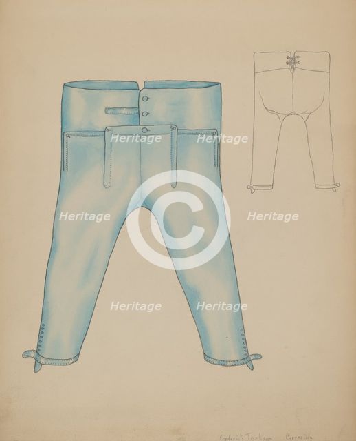 Knee Pants, c. 1936. Creator: Frederick Jackson.