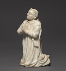 Kneeling Carthusian Monk, c. 1380-1400. Creator: Unknown