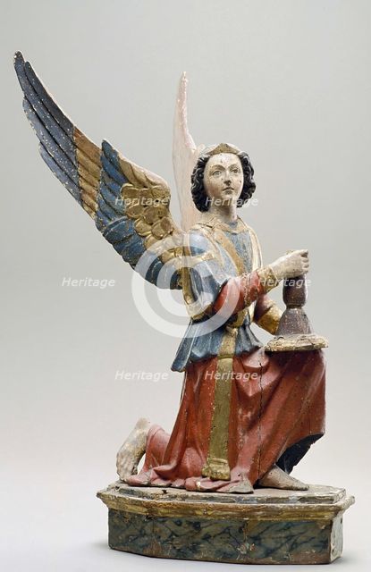 Kneeling Angel, late 15th century. Creator: Unknown.
