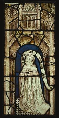 Kneeling Donor, about 1440-1450. Creator: Unknown