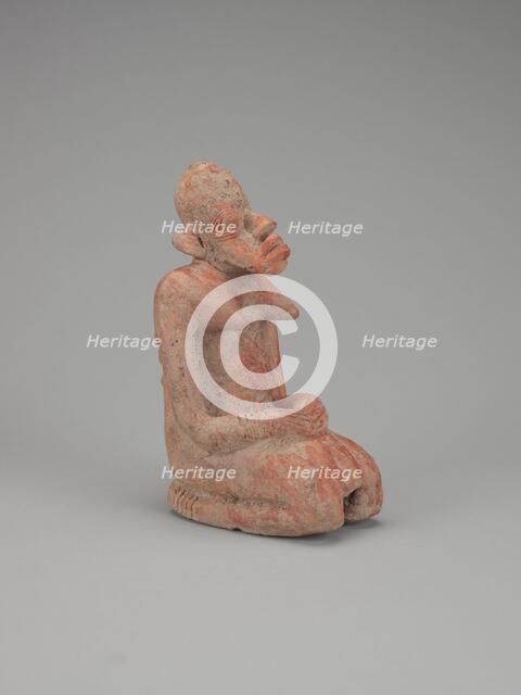 Kneeling female figure, 15th-18th centuries. Creator: Unknown.