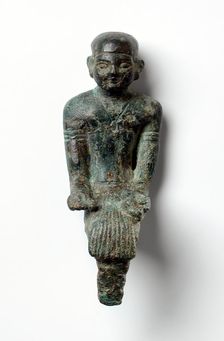 Kneeling Figure of the Priest Pa-Di-Bastet, Late Period (711-332 BCE). Creator: Unknown