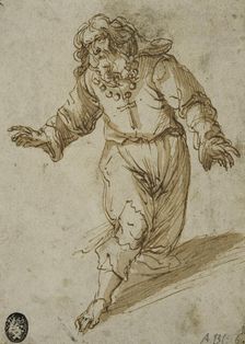 Kneeling monk? . Creator: Unknown