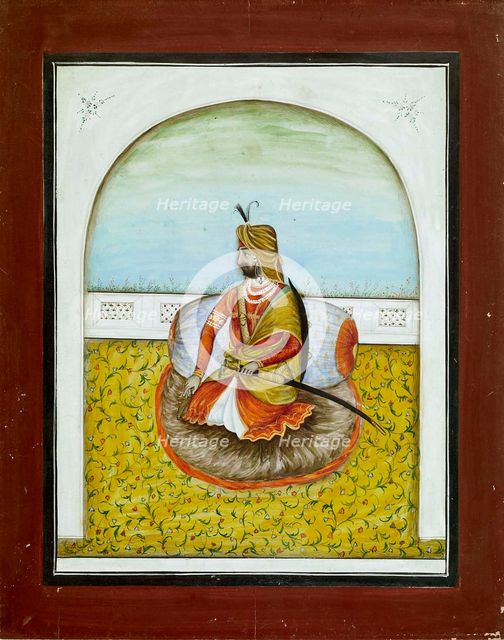Kneeling Man, 1800-1899. Creator: Unknown.