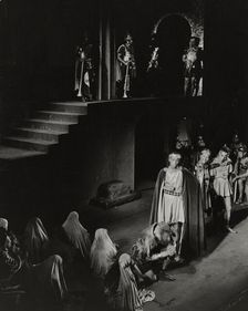 Kneeling man, 1938. Creator: Unknown