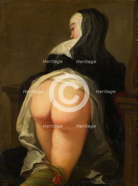 Kneeling nun, c.1731. Creator: Martin van Meytens.