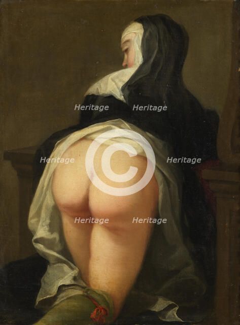 Kneeling nun, c.1731. Creator: Martin van Meytens.