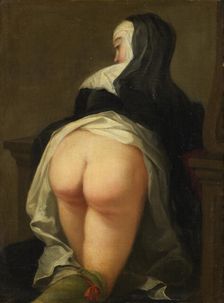 Kneeling nun, c.1731. Creator: Martin van Meytens