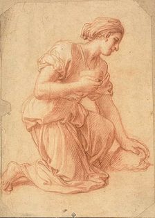 Kneeling Woman, n.d. Creator: Francois Verdier
