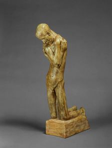 Kneeling Youth, 1898 version. Creator: George Minne