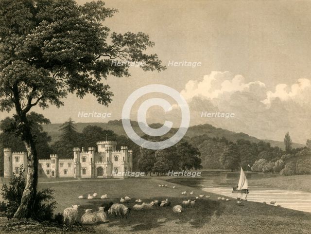 'Knepp Castle', 1835. Creator: Charles J Smith.