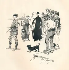 Knickerbockers in Venice 1893, (1894). Artist: Dudley Hardy