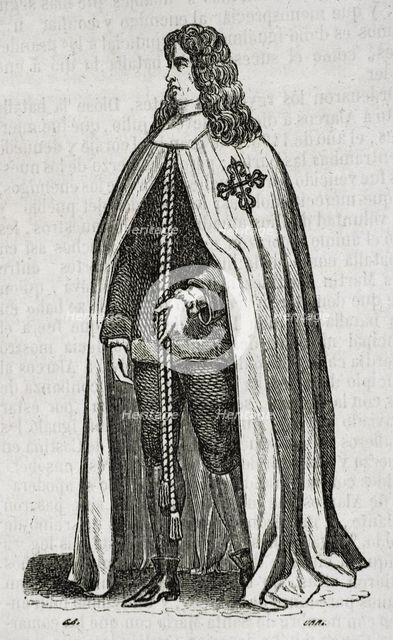 Knight of the Order of Alcántara, 1852. Creator: Unknown.