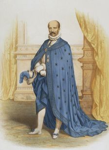 Knight of the Order of Charles III, 1865. Creator: Unknown