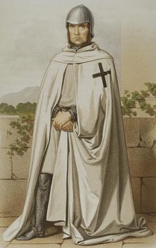 Knight of the Order of Montesa, 1865. Creator: Unknown