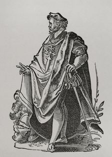 Knight of the Order of Santiago, 1585, (1877). Creator: Unknown