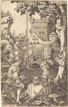 Knight and Lady. Creator: Master NS