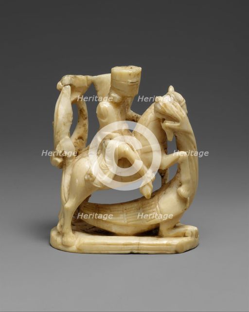 Knight Chess Piece, British, ca. 1250. Creator: Unknown.