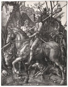 Knight, Death, and the Devil, 1513. Creator: Albrecht Dürer (German, 1471-1528)