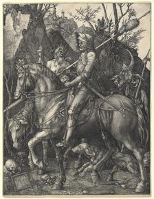 Knight, Death and Devil, 1513. Creator: Albrecht Durer