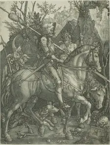Knight, Death, and Devil, 1564. Creator: Jan Wierix
