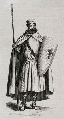 Knight Templar, Order of Solomon's Temple, 1852. Creator: Coderch
