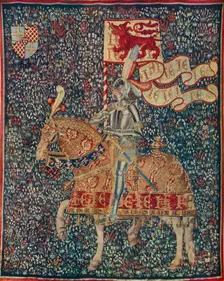 Knight with the Arms of Jean de Daillon c1480 (1946). Artist: Guillaume Desremaulx