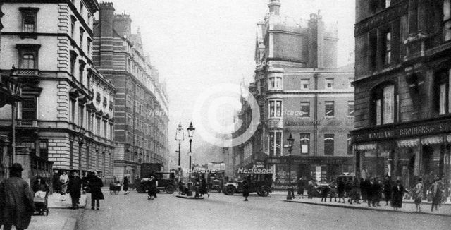 Knightsbridge, London, 1926-1927. Artist: Unknown
