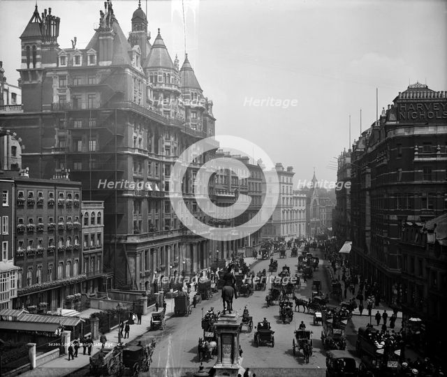 Knightsbridge, London, c1882-c1904. Artist: Unknown