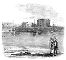 Knightstone Baths, Weston-super-Mare, 1844. Creator: Unknown