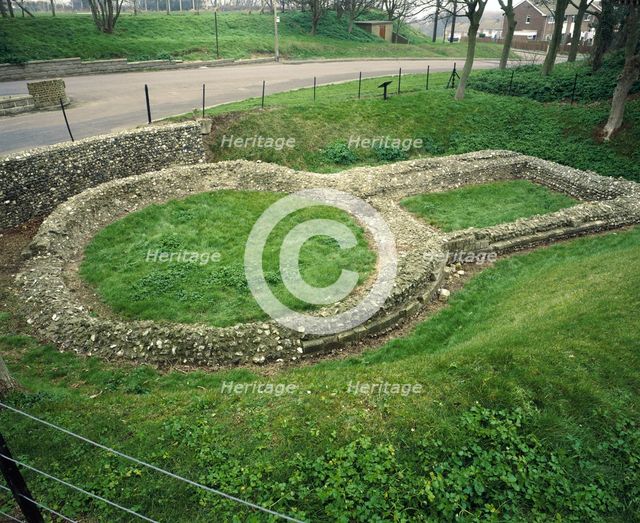 Knights Templar Church, Dover, Kent, 1993. Artist: Unknown