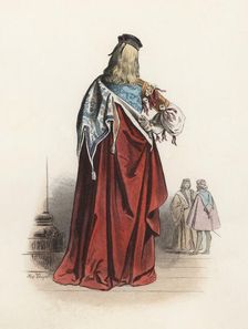 Knights of the Compagnia della Calza responsible for organizing festivals such as Carnival, co…