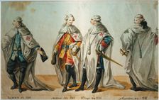 Knights of the Military Orders: Order of Montesa (1317), Calatrava (1158), Santiago (1175) and Al…