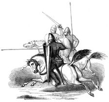 Knights of King Louis VI of France, c14th century (1849)