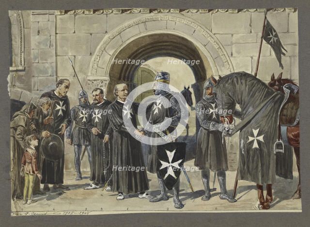 Knights of Malta, 1048-1799, 1905-1908. Creator: Anonymous.