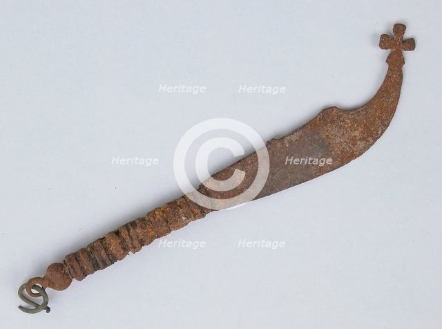 Knife, Coptic, 580-640. Creator: Unknown.