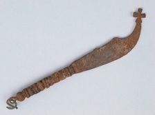 Knife, Coptic, 580-640. Creator: Unknown