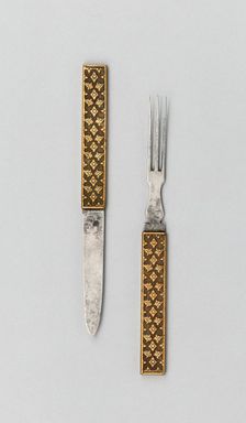 Knife and Fork, Europe, 19th century. Creator: Unknown