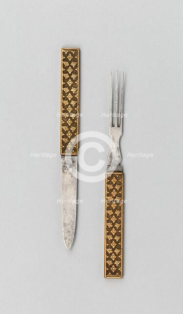 Knife and Fork, Europe, 19th century. Creator: Unknown.