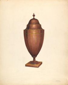 Knife and Spoon Box, c. 1938. Creators: Arsen Maralian, Ernest Busenbark