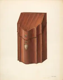Knife Box, c. 1940. Creator: Harry Eisman
