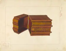 Knife Box, c. 1938. Creator: Vincent P. Rosel