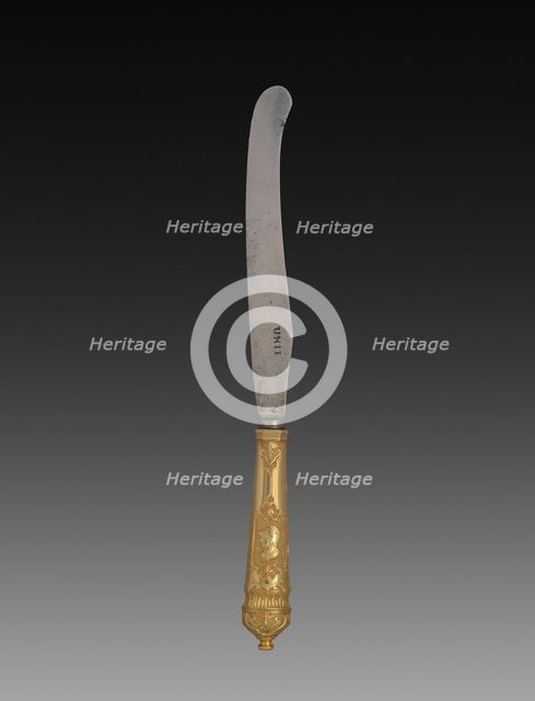 Knife, c. 1725. Creator: Unknown.
