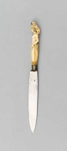 Knife, Europe, 19th century. Creator: Unknown