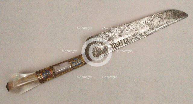 Knife, French or Spanish, ca. 1300-1350. Creator: Unknown.